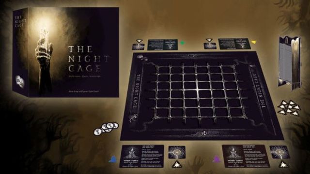 Night Cage Strategy Game by Christopher Ryan Chan, Chris McMahon, and Rosswell Saunders