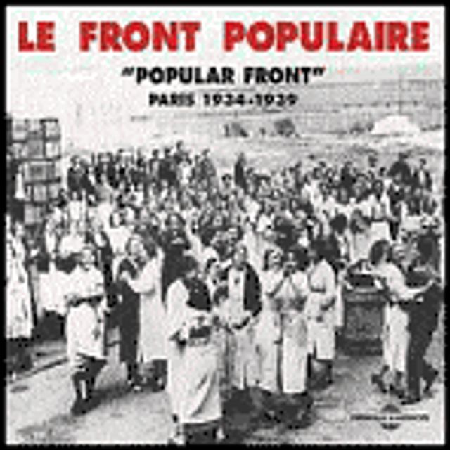 Front Populaire Paris 1934-1939