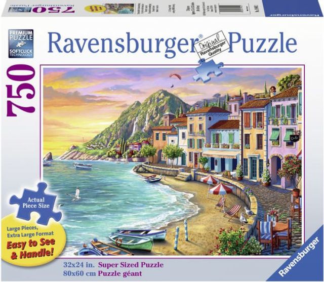 Romantic Sunset 750 Piece Large Format Jigsaw Puzzle