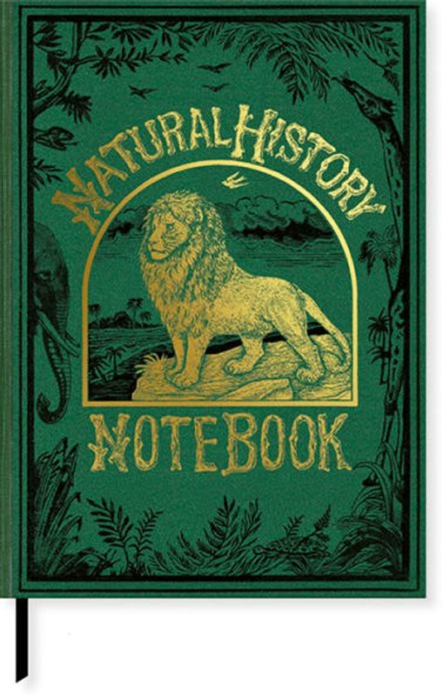 Book Cover Journal Natural History Museum Lion