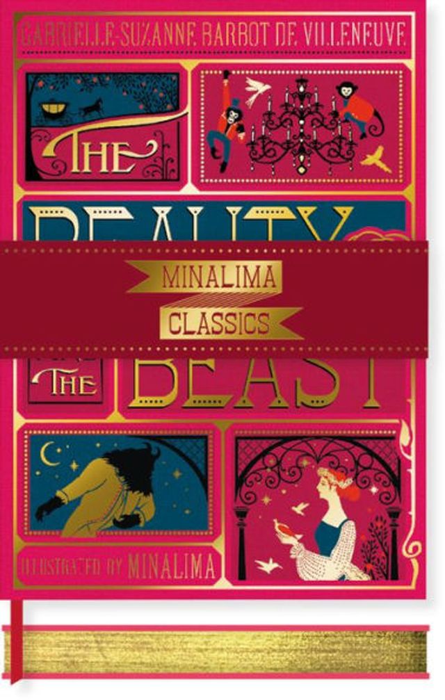 Deluxe Journal Mina Lima Classic The Beauty & The Beast Book Cover