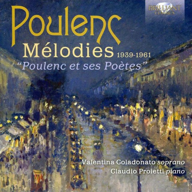 Poulenc: M¿¿lodies 1939-1961 - Poulenc et ses Po¿¿tes