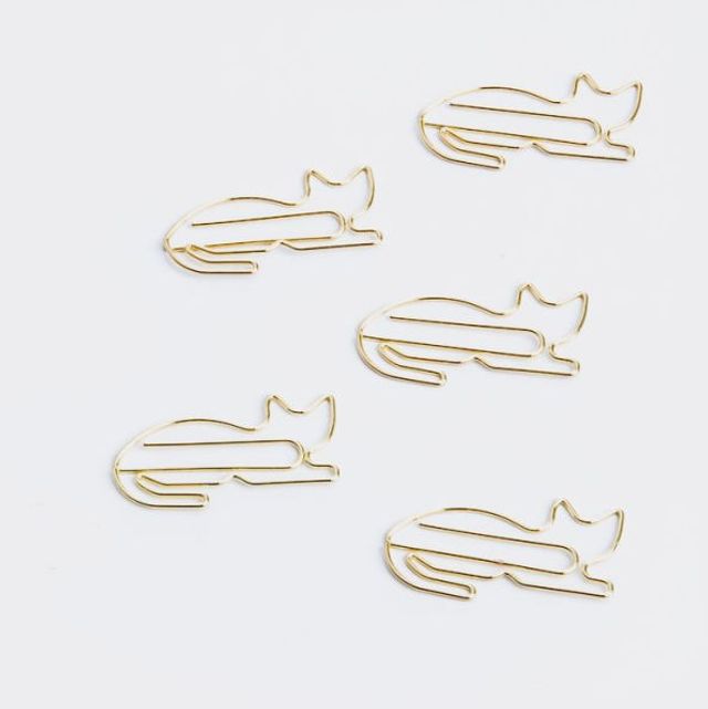 Cat Paper Clips Set of 5