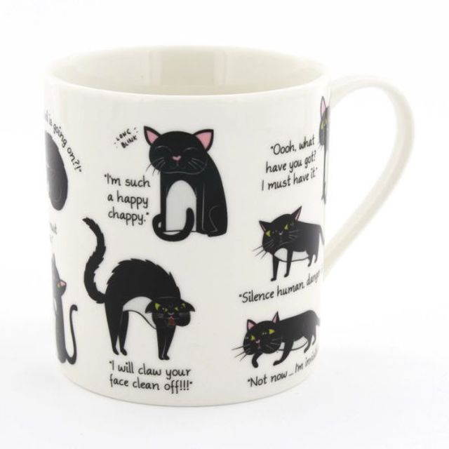 Cattitude Mug 12 oz