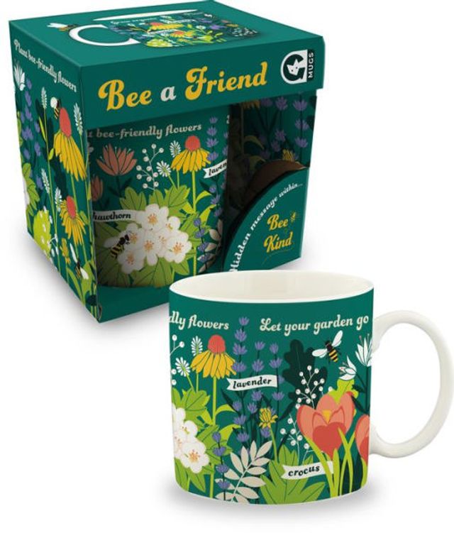 Bee A Friend Mug 14 oz