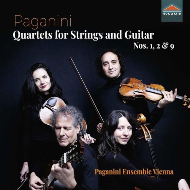 Paganini: Quartets for Strings and Guitar Nos. 1, 2 & 9