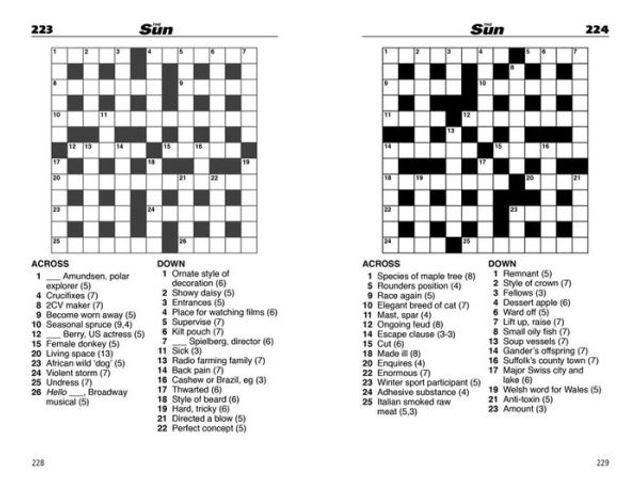 The Sun Puzzle Books - The Sun Quick Crossword Book 8: 200 Fun Crosswords from Britain's Favourite Newspaper