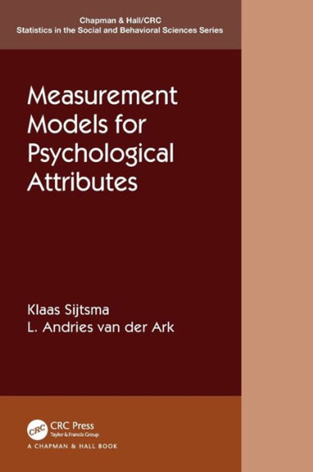 Measurement Models for Psychological Attributes / Edition 1