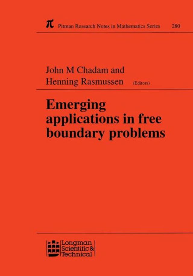 Emerging Applications in Free Boundary Problems / Edition 1