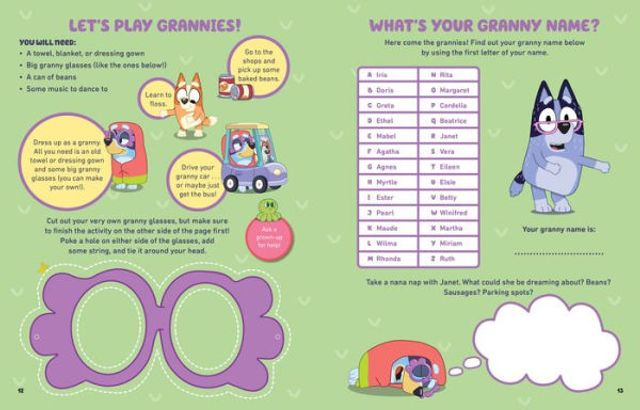 Bluey: Big Book of Games: An Activity Book