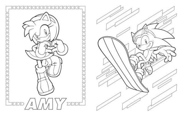 Sonic the Hedgehog: The Official Coloring Book