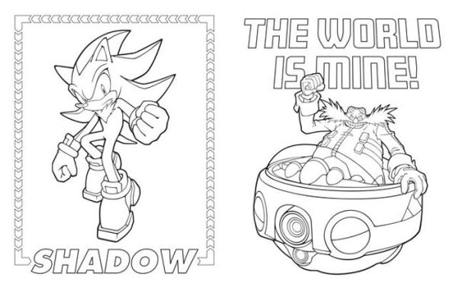 Sonic the Hedgehog: The Official Coloring Book