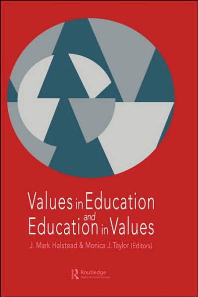 Values in Education and Education in Values / Edition 1