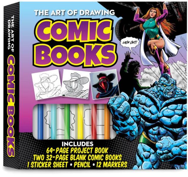 Art of Drawing Comic Books Kit