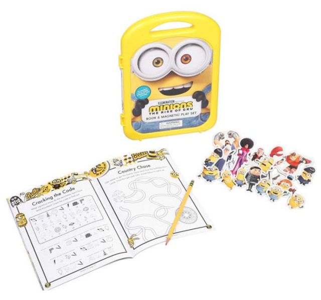 Minions: The Rise of Gru: Book & Magnetic Play Set