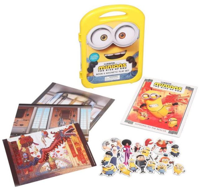 Minions: The Rise of Gru: Book & Magnetic Play Set