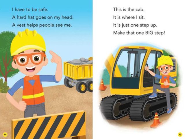 Blippi: I Can Drive an Excavator, Level 1