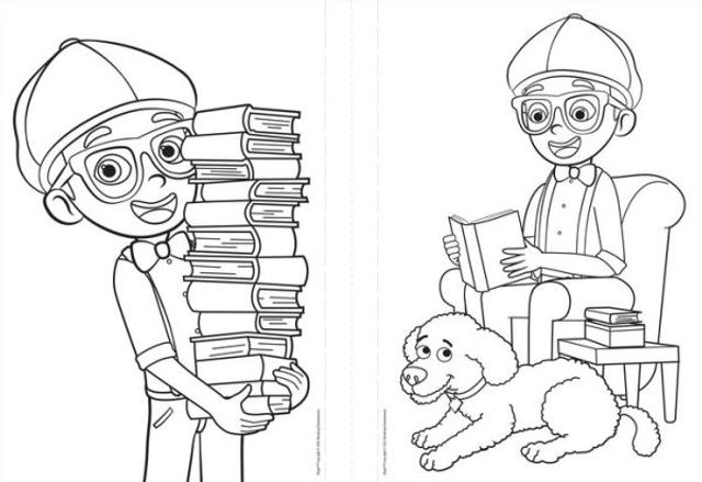 Blippi: My First Coloring Book