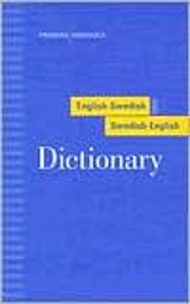 Prisma's Abridged English-Swedish and Swedish-English Dictionary