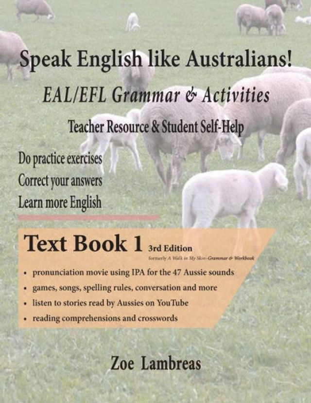 Barnes and Noble Speak English Like Australians! EAL/EFL Grammar &  Activities Book 1 | The Summit