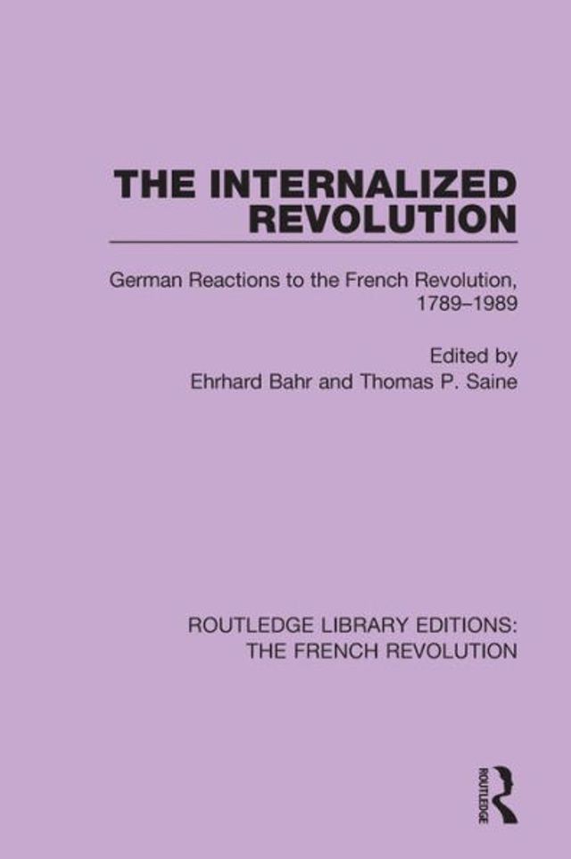 The Internalized Revolution / Edition 1