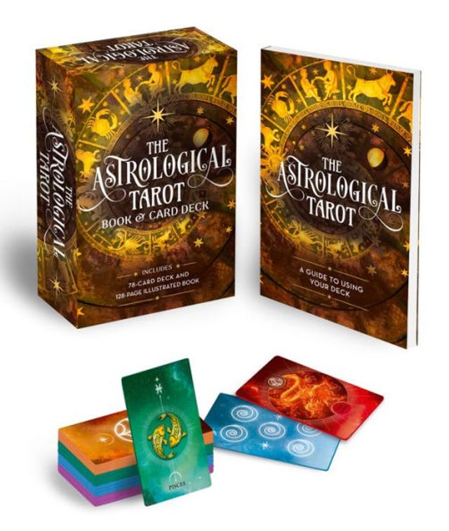 The Astrological Tarot Book & Card Deck: Includes a 78-Card Deck and a 128-Page Illustrated Book
