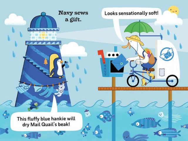 Mail Duck Helps a Friend (A Mail Duck Special Delivery): A Book of Colors and Surprises