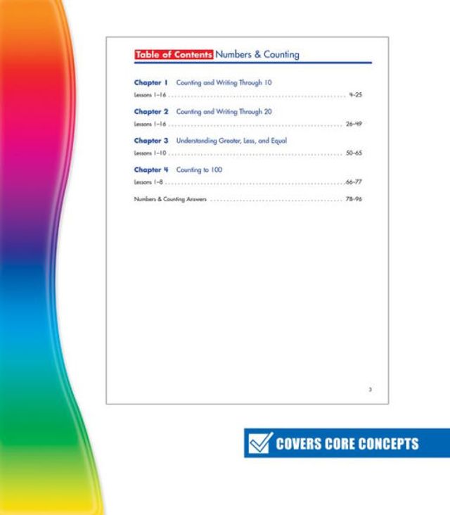 Numbers & Counting, Grades PK - K