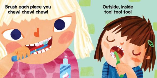 Brush! Brush! Brush! (A Baby Steps Toothbrushing Board Book for Toddlers)