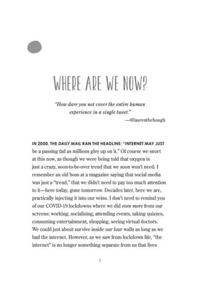 Disconnected: How to Stay Human an Online World