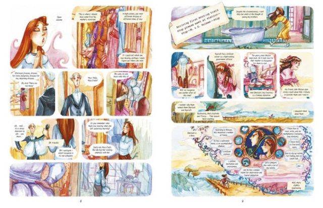 Enola Holmes: the Graphic Novels, Book One: Case of Missing Marquess, Left-Handed Lady, and Bizarre Bouquets