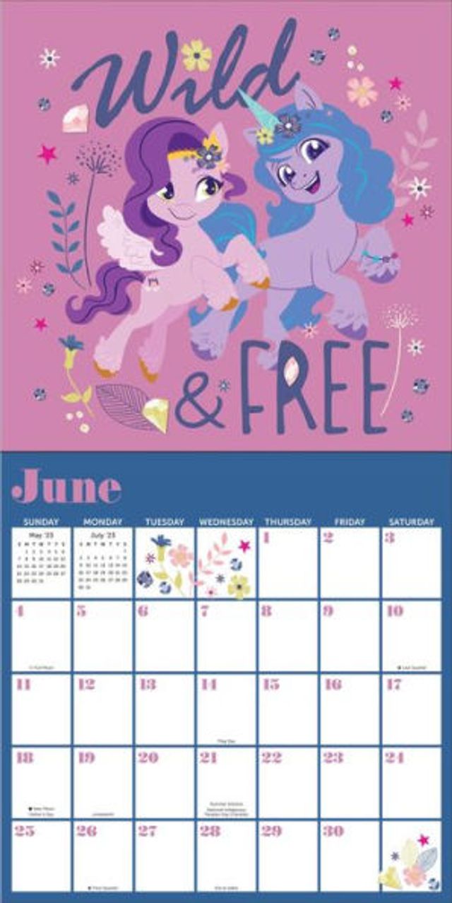 Barnes and Noble 2023 My Little Pony 2023 Wall Calendar | The Summit
