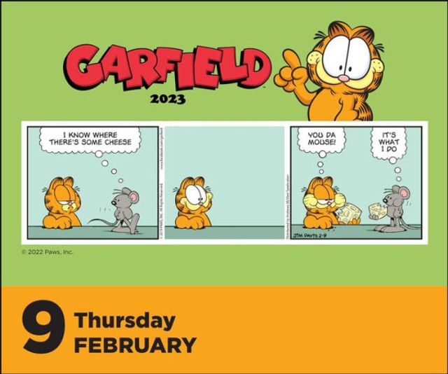 Barnes and Noble Garfield 2023 Day-To-Day Calendar | The Summit
