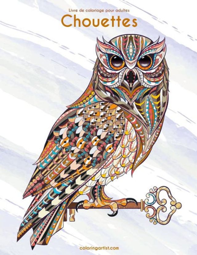 Livre de coloriage pour adultes Chouettes 1 & 2