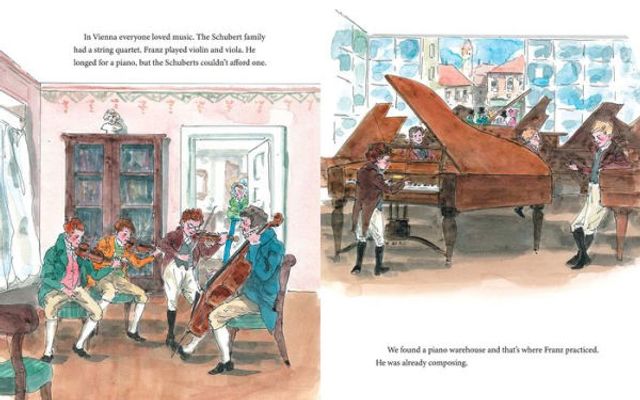 Our Little Mushroom: A Story of Franz Schubert and His Friends