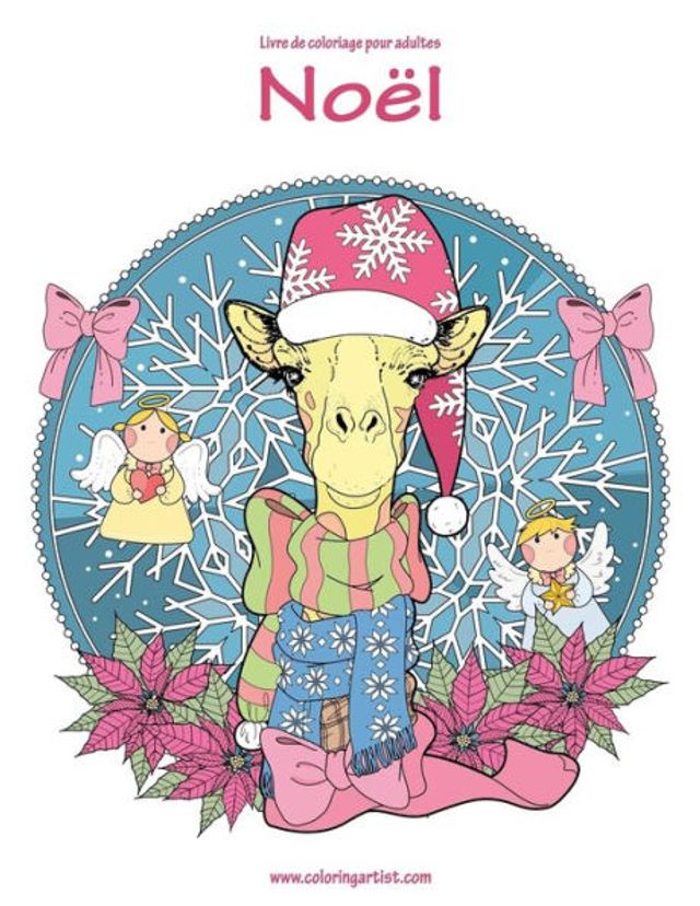 Livre de coloriage pour adultes Noël 1