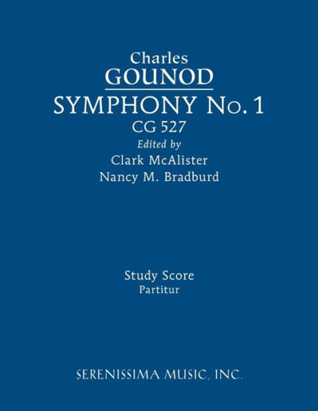 Symphony No.1, CG 527: Study score