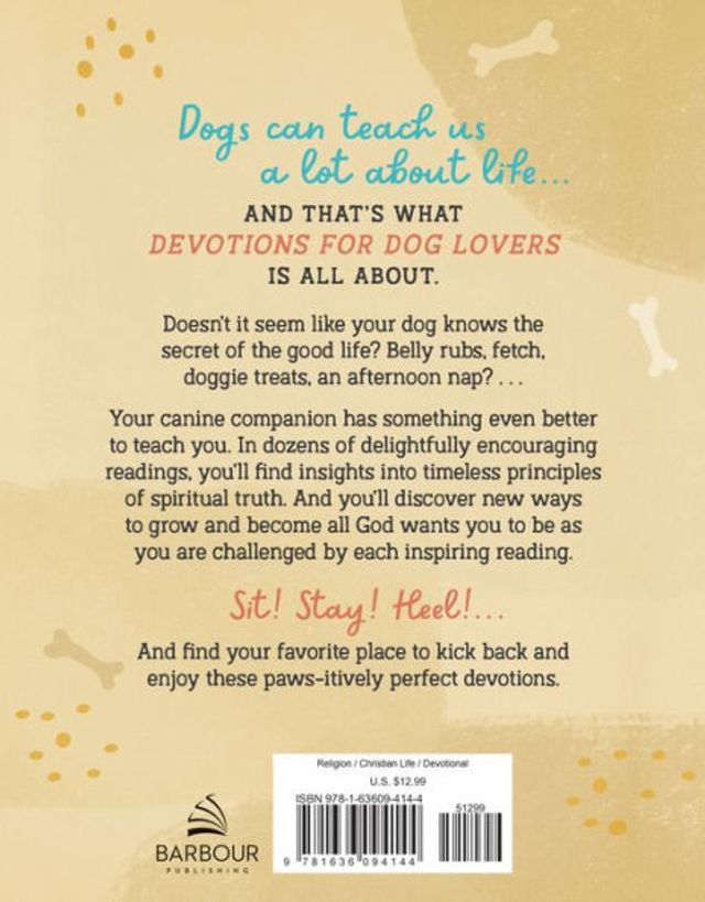 Devotions for Dog Lovers: Everyday Inspiration and Encouragement