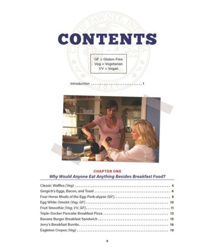 The Parks and Recreation: Official Cookbook