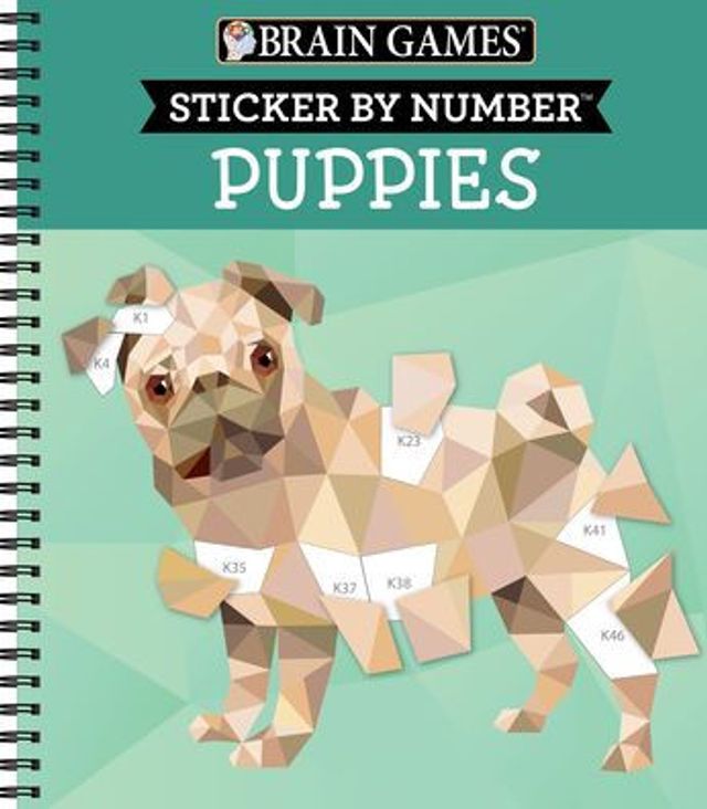 Brain Games - Sticker By Number: Dogs (28 Images To Sticker) - By  Publications International Ltd & Brain Games & New Seasons (spiral Bound) :  Target