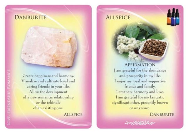 Essential Oils and Gemstone Guardians Cards