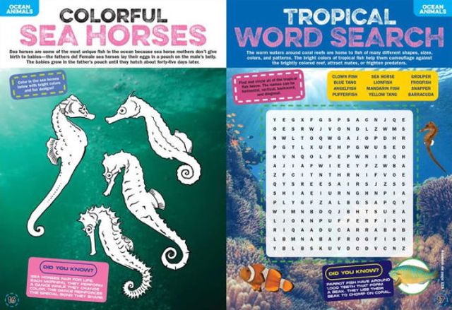 Animal Planet: Real Life Sticker and Activity Book: Awesome Animals