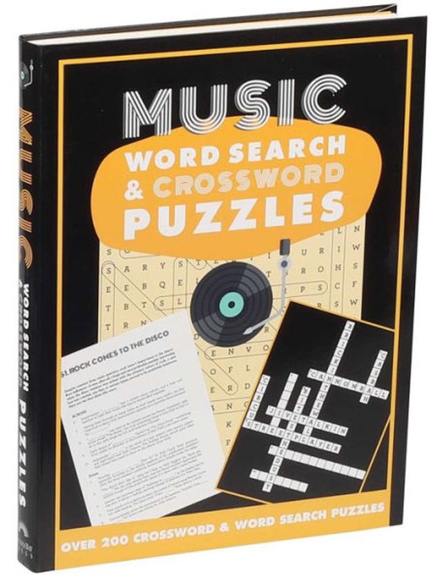 Music Word Search and Crossword Puzzles