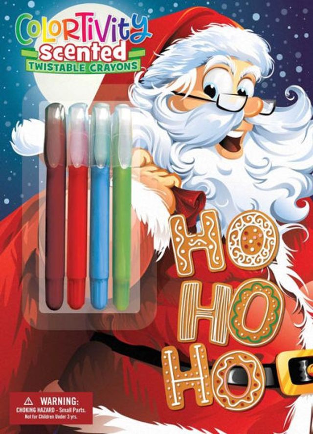 HO HO HO: Colortivity with Scented Twist Crayons
