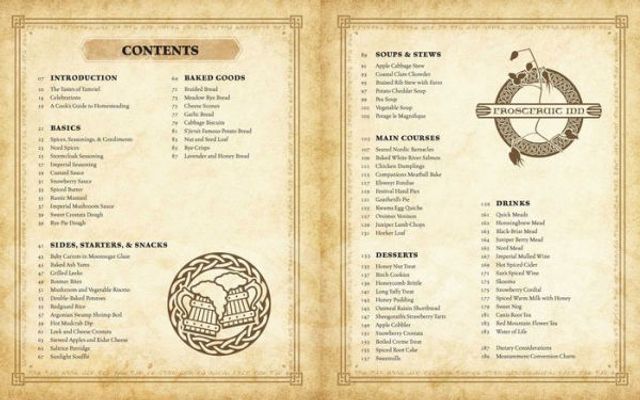 The Elder Scrollsï¿½: The Official Cookbook Gift Set: (The Official Cookbook, Based on Bethesda Game Studios' RPG, Perfect Gift For Gamers)