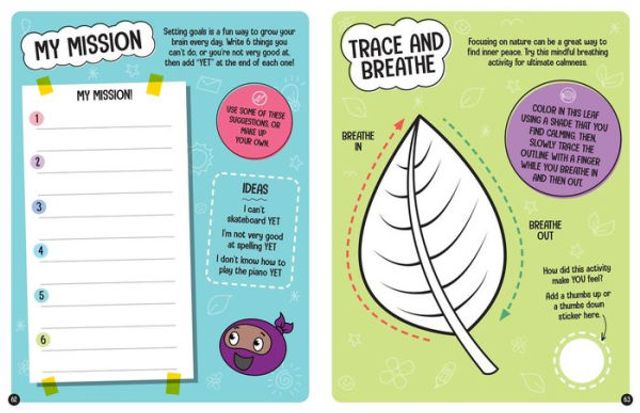 Ninja Life Hacks: Growth Mindset Ninja Activity Book: (Mindful Activity Books for Kids, Emotions and Feelings Activity Books, Social Skills Activities for Kids, Social Emotional Learning)