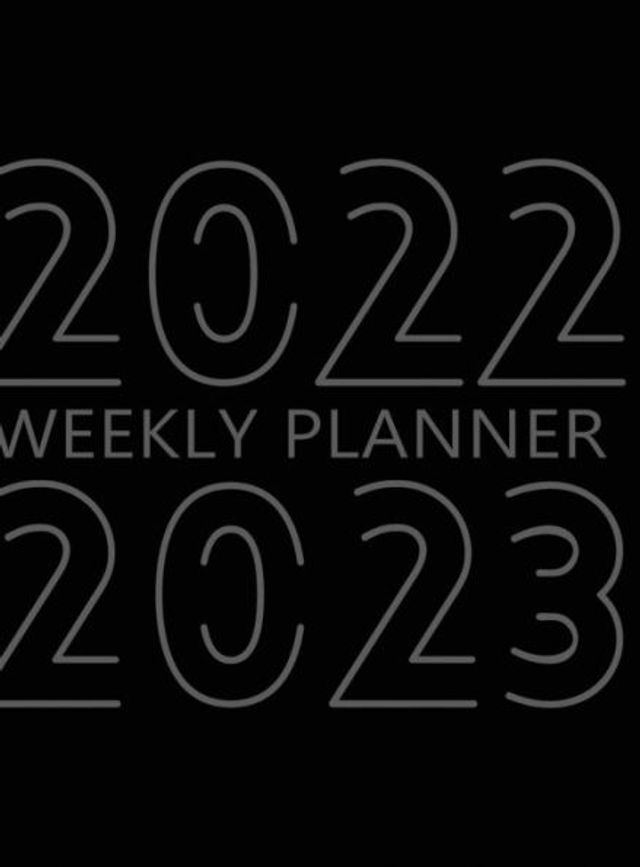 2022-2023 Weekly Planner, Hardcover: 24 Month Calendar, 2 Year Weekly Organizer Book for Activities and Appointments with To-Do List