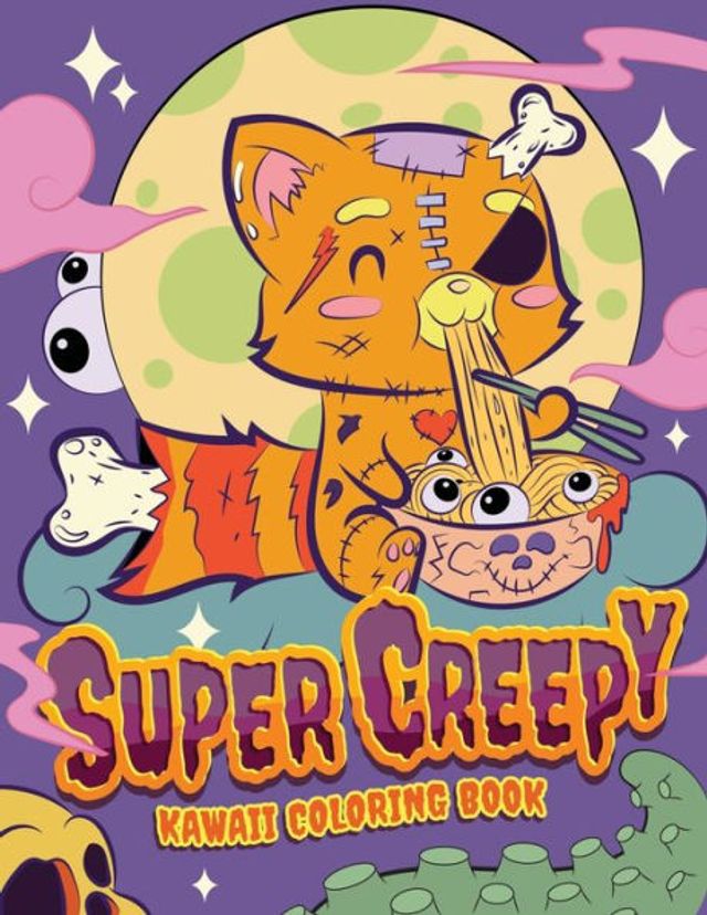 Creepy Cute Coloring: Creepy Cute adult coloring book