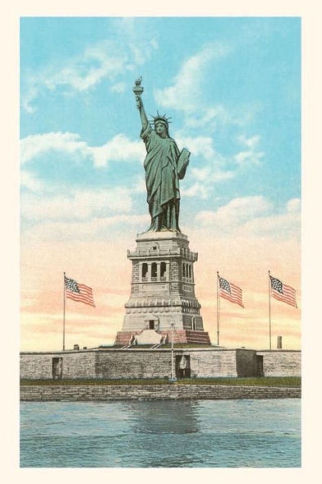 Vintage Journal Statue of Liberty