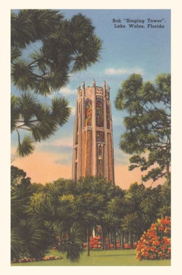 Vintage Journal Bok Singing Tower, Lake Wales